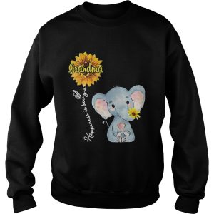 Grandma Happiness Is Being A Sunshine Flower shirt 3