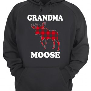 Grandma Moose Funny Christmas Plaid Buffalo shirt 3