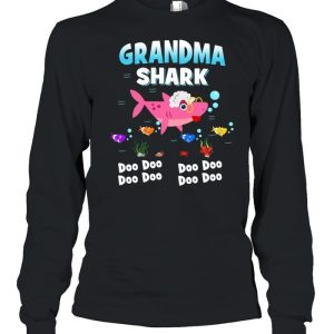 Grandma Shark And Liam Anna Jason Sophia Doo Doo Shirt 1