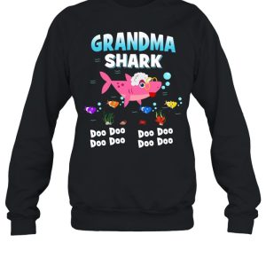 Grandma Shark And Liam Anna Jason Sophia Doo Doo Shirt 2