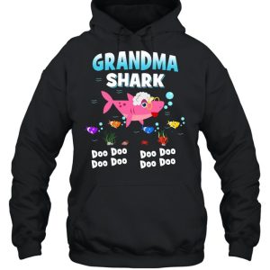 Grandma Shark And Liam Anna Jason Sophia Doo Doo Shirt 3