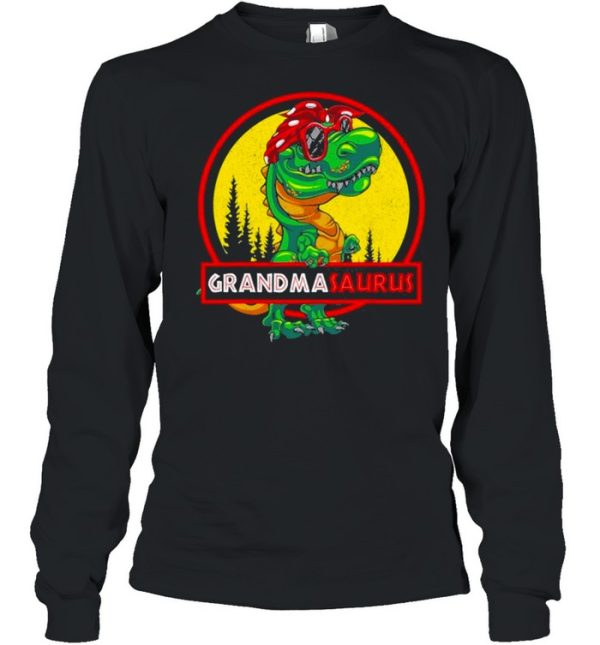 Grandmasaurus T Rex Grandma Saurus Dinosaur Family Matching shirt