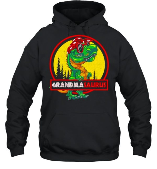 Grandmasaurus T Rex Grandma Saurus Dinosaur Family Matching shirt