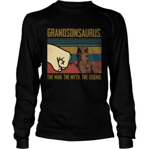 Grandsonsaurus The Man The Myth The Legend Vintage shirt 2