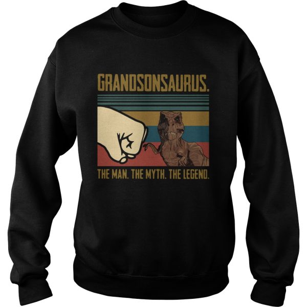 Grandsonsaurus The Man The Myth The Legend Vintage shirt