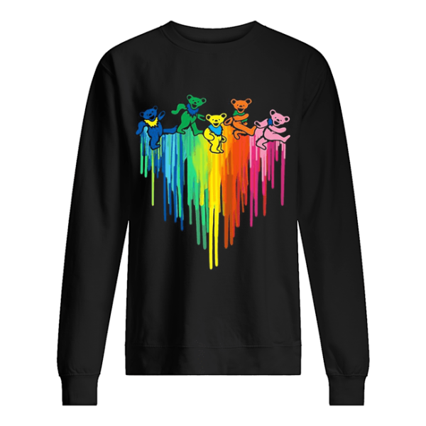 Grateful Dead Bear Paint shirt