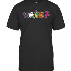 Grateful Dead Dancing Bears Halloween T-Shirt