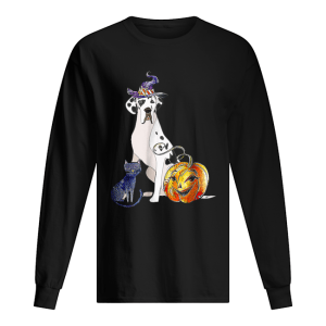 Great Dane Dog Halloween Harlequin shirt 1