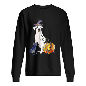 Great Dane Dog Halloween Harlequin shirt