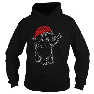 Great Elephant Santa Light Christmas shirt 1