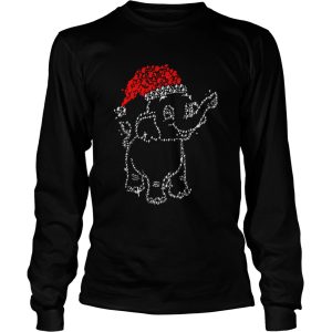 Great Elephant Santa Light Christmas shirt 2