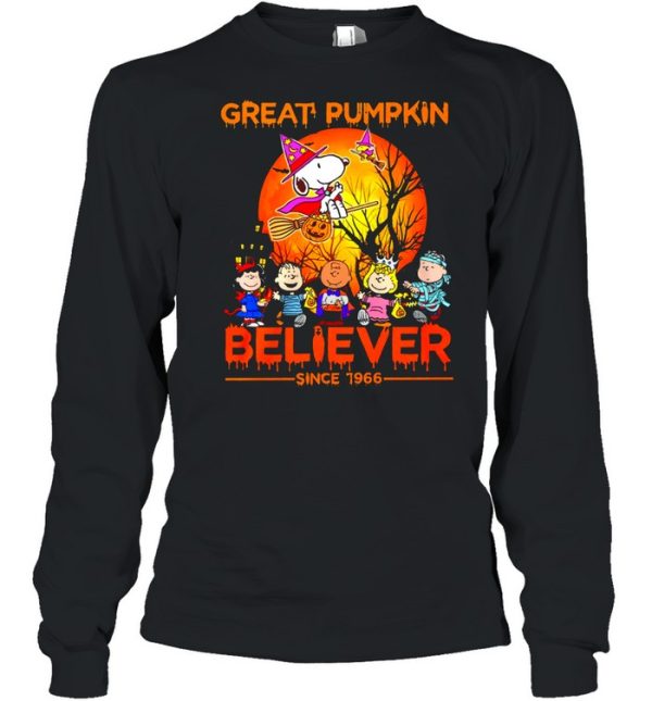 Great pumpkin believer since 1966 shirt