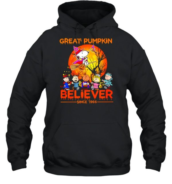 Great pumpkin believer since 1966 shirt