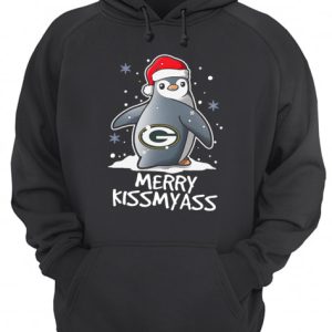 Green Bay Packers Penguin Merry Kissmyass shirt 3