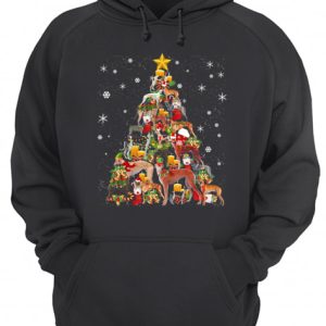 Greyhound Christmas Tree Shirt 3