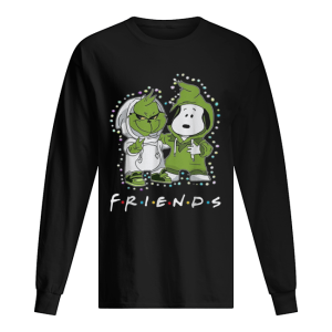 Grinch and Snoopy friends tv show Christmas shirt 1