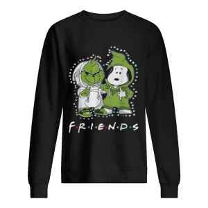 Grinch and Snoopy friends tv show Christmas shirt 2