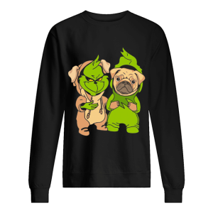 Grinch and pug shirt