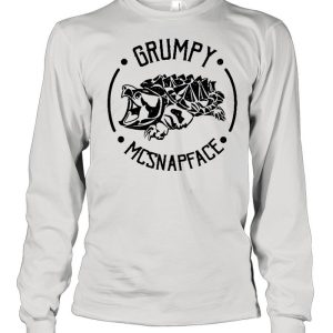 Grumpy Mcsnapface Funny Animal Snapping Turtle Shirt