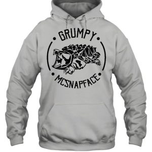 Grumpy Mcsnapface Funny Animal Snapping Turtle Shirt 3