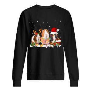 Guinea Pig Santa Christmas shirt