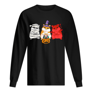 Guinea Pigs happy Halloween, Cute mummy witch demon shirt