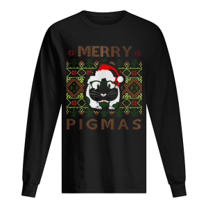 Guinea pig Merry Pigmas ugly Christmas shirt 1