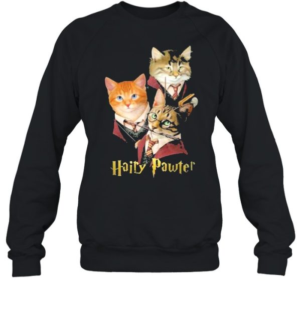 Hairy Pawter With Cats Shirt