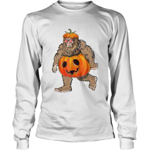 Halloween Bigfoot Pumpkin shirt 2