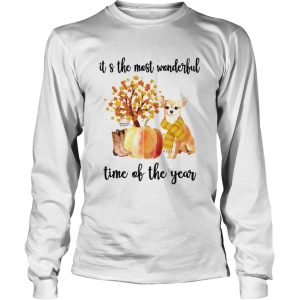 Halloween Chihuahua Its The Most Wonderful Time Of The Year Shirt 2