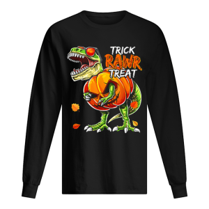 Halloween Dinosaur Pumpkin Jack-O-Lantern shirt