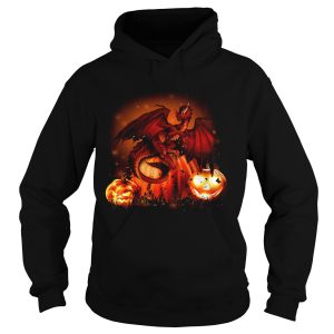 Halloween Dragon Pumkin shirt 1