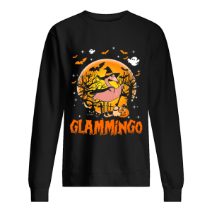 Halloween Glammingo Funny Flamingo Lover Gift T-Shirt