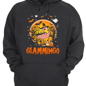 Halloween Glammingo Funny Flamingo Lover Gift T Shirt 3