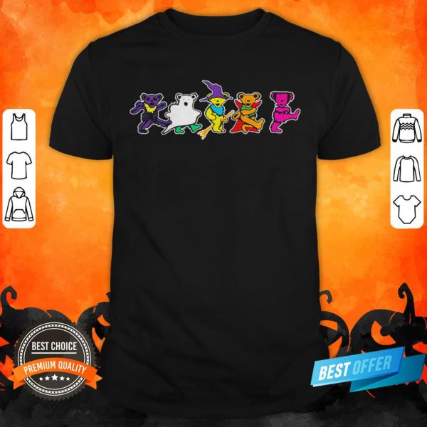 Halloween Horror Characters Chibi Game Shirt