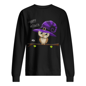 Halloween Owl Happy Halloween Tee shirt