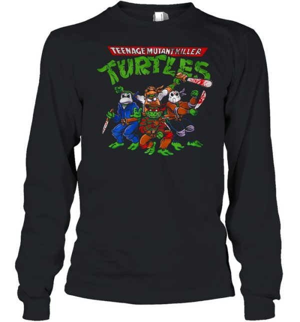 Halloween Teenage mutant killer turtles shirt