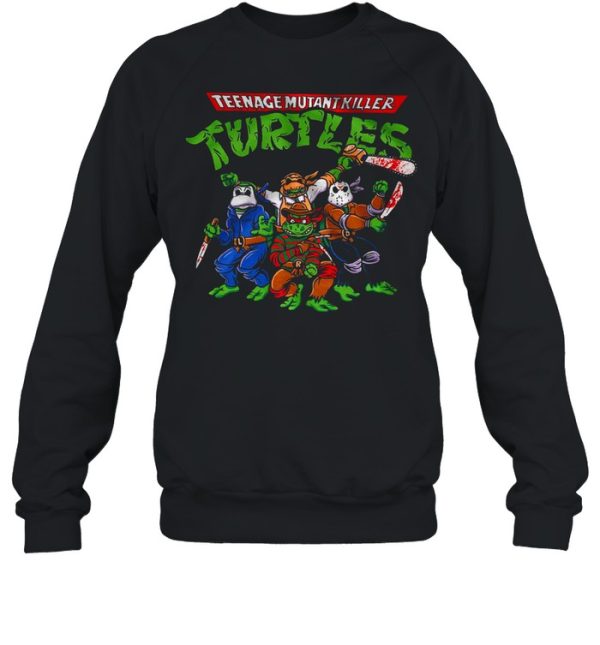 Halloween Teenage mutant killer turtles shirt