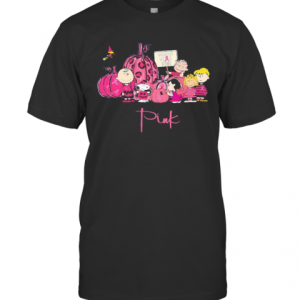 Halloween The Peanuts Warrior We’Re Pink Cancer Awareness T-Shirt