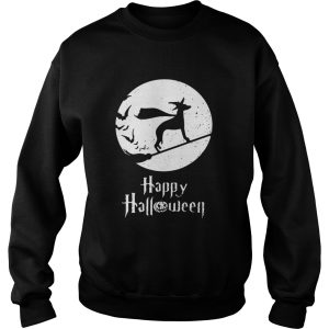 Halloween Witch Whippet Dog Lover shirt