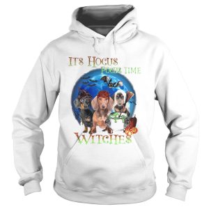 Halloween dachshund its hocus pocus time witches shirt 1