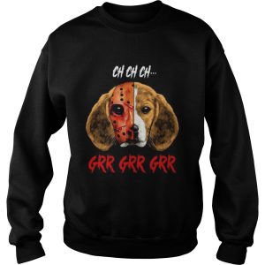 Halloween jason voorhees beagle ch ch ch grr grr grr shirt 2