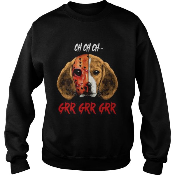 Halloween jason voorhees beagle ch ch ch grr grr grr shirt