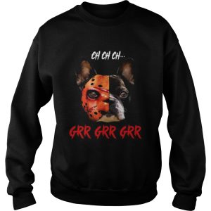 Halloween jason voorhees chihuahua ch ch ch grr grr grr shirt 2