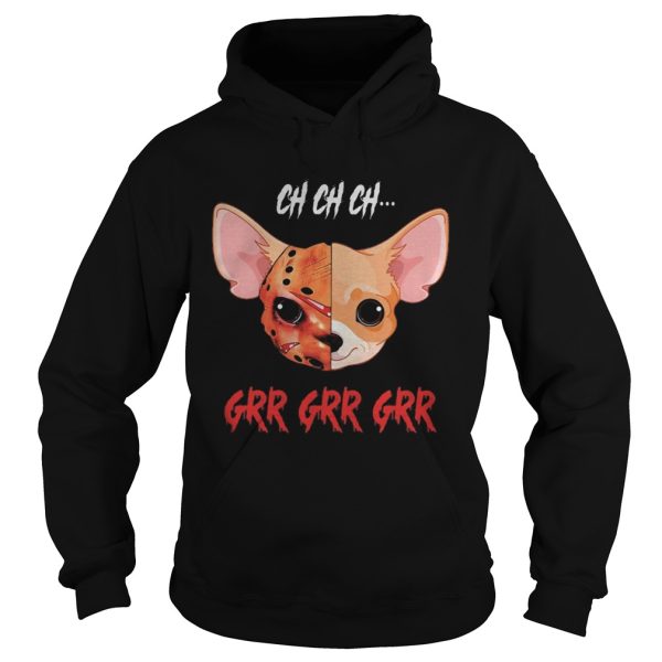 Halloween jason voorhees chihuahua ch grr shirt