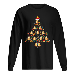 Hamsters Christmas Tree Awesome Gift T Shirt 1