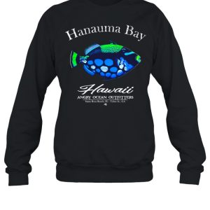 Hanauma Bay Hawaii Oahu Snorkeling Scuba Trigger Fish shirt 2