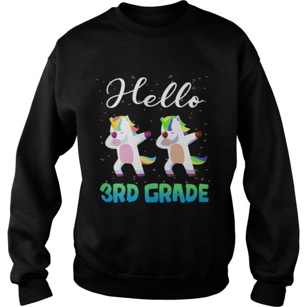 Happy First Day School Hello 3rd Grade TShirt