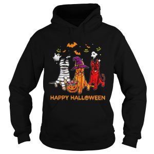 Happy Halloween German Shepherd Gift Pumpkin Mummy shirt 1