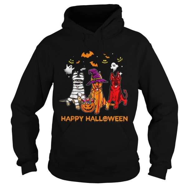 Happy Halloween German Shepherd Gift Pumpkin Mummy shirt